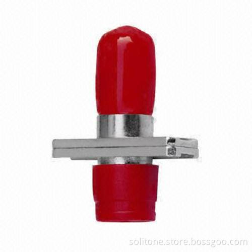 FC-ST Fiber Optic/Manufacturer Hybrid Adapter, Simplex, Low-insertion Loss